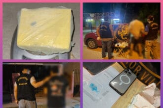 LA TIGRA: Agentes Detuvieron A Dos Hombres Y Secuestraron Más De 400 Gramos De Cocaína En Un Operativo Antinarcótico