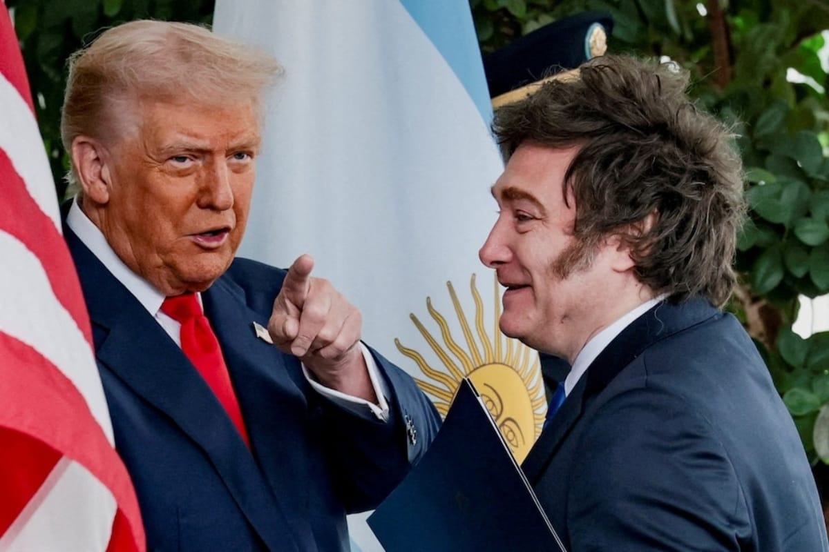 Javier Milei estrechó filas con Estados Unidos e Israel en la guerra contra Irán