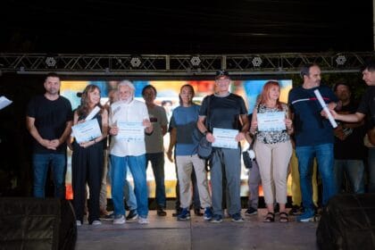 Sáenz Peña: Claudio Kucharzuk ganó el 7° Encuentro Internacional de Escultores en Motosierra 