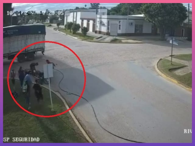 CORZUELA: Camión Cortó Un Cable De Alta Tensión Y Provocó Un Accidentes Con Varios Motociclistas