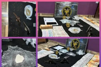 CORZUELA: Allanamiento Por Drogas Terminó Con Un Detenido, Secuestro De Cocaína, Dinero Y Armas