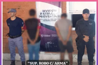 RESISTENCIA: Recuperan Bienes Y Detienen A Dos Personas Tras Robo Con Un Machete