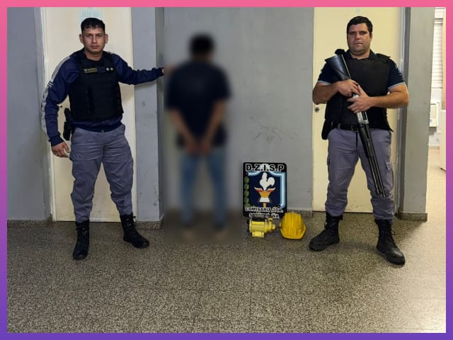 CHACO: En Recorridas De Prevención Demoraron A Un Hombre Y Recuperaron Una Bomba De Agua