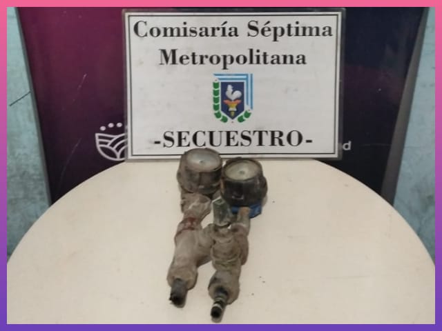 CHACO: Demoraron A Un Hombre Y Recuperaron Medidores De Agua Sustraídos CHACO: Demoraron A Un Hombre Y Recuperaron Medidores De Agua Sustraídos