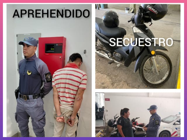 RESISTENCIA: Demoraron A Un Hombre Tras Intentar Sustraer Una Motocicleta En El Hospital Perrando