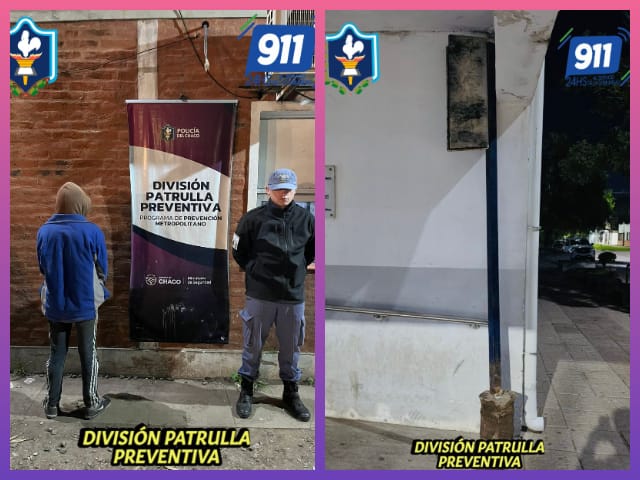 RESISTENCIA:   Recuperan Cartel De Tránsito Y Demoran A Un Joven | Último momento en Chaco