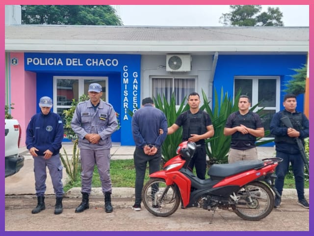 SANTA SYLVINA: Recuperan Una Motocicleta Robada Y Detienen Al Supuesto Autor En Gancedo