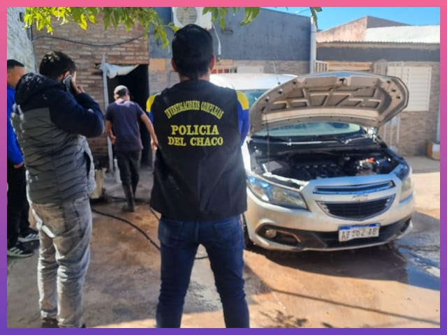 CHACO: Recuperan Un Auto Robado En Buenos Aires Que Tenía Numeración Adulterada Y Papeles Falsos