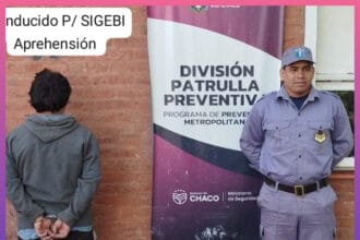 CHACO: Patrulla Preventiva Detuvo A Un Hombre Con Pedido De Captura