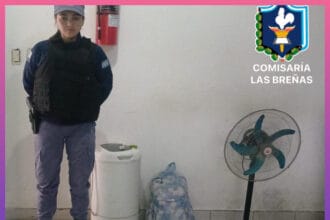 LAS BREÑAS: Detienen A Un Joven Por Robo Y Recuperan Lo Denunciado