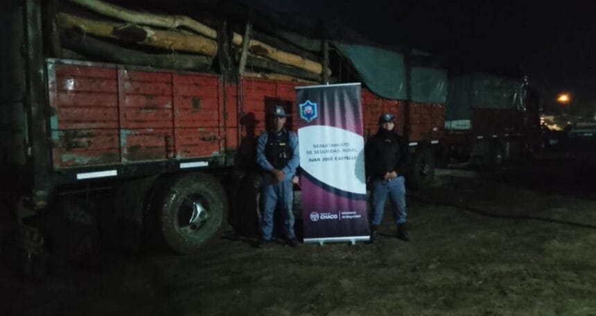 CASTELLI: Secuestraron Más De 24 Toneladas De Postes Por Falta De Documentación | Último momento en Chaco