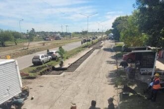 Avanza La Reconstrucción Completa De La Avenida Soberanía Nacional