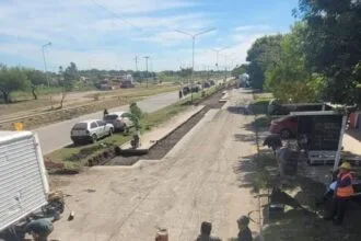 Avanza La Reconstrucción Completa De La Avenida Soberanía Nacional