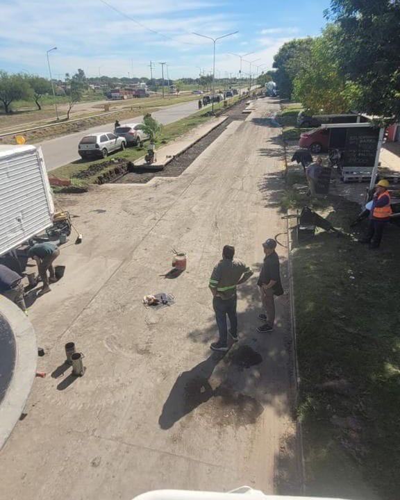 Avanza La Reconstrucción Completa De La Avenida Soberanía Nacional