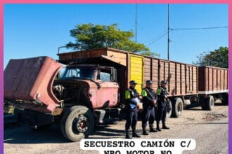 SANTA SYLVINA: Detectaron Irregularidades En Un Camión Durante Control Vial Sobre Ruta Nacional 95 | Último momento en Chaco