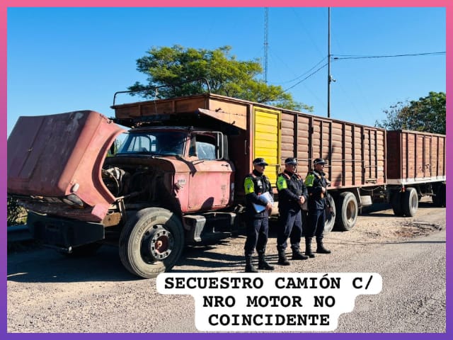 SANTA SYLVINA: Detectaron Irregularidades En Un Camión Durante Control Vial Sobre Ruta Nacional 95 | Último momento en Chaco