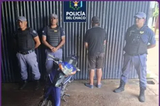 CAPITÁN SOLARI: Rápido Accionar Policial Permitió Recuperar Una Moto Robada | Último momento en Chaco