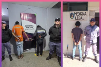 CHACO: Personal Policial Demoró A Tres Hombres Por Generar Desorden En La Vía Pública | Último momento en Chaco
