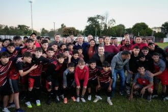 El Gobernador Zdero Anunció Importantes Obras Para El Club San Martín De Margarita Belén