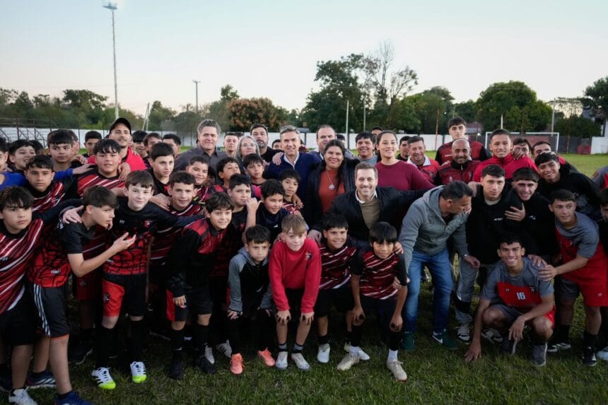 El Gobernador Zdero Anunció Importantes Obras Para El Club San Martín De Margarita Belén