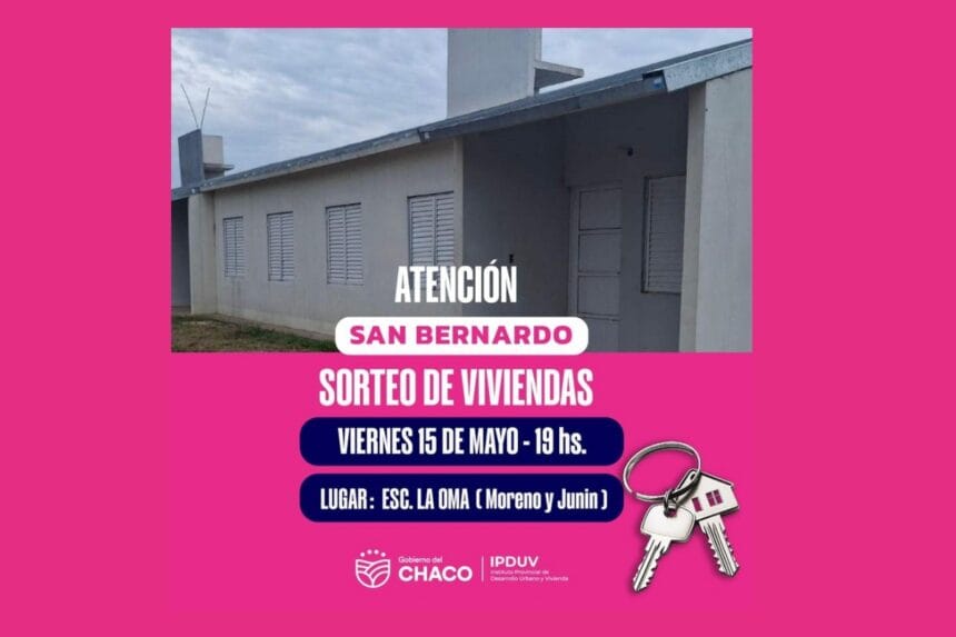El Ipduv Publicó El Padrón Provisorio Para El Sorteo De Viviendas En San Bernardo