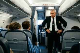 Quiénes son los pasajeros detenidos por tener sexo en un avión y la inesperada frase del hombre a su familia