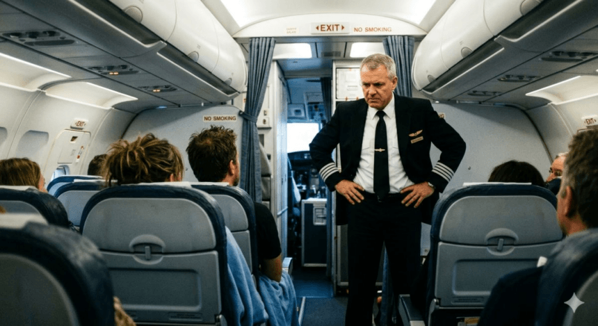 Quiénes son los pasajeros detenidos por tener sexo en un avión y la inesperada frase del hombre a su familia