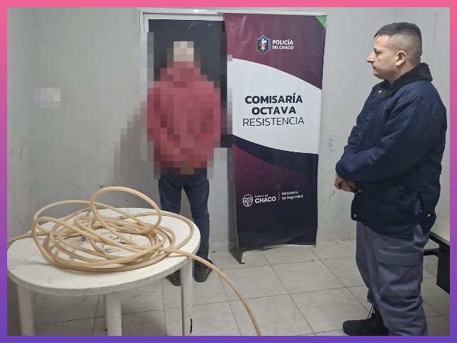 RESISTENCIA:    Esclarecieron Un Hurto Y Recuperaron Una Manguera Sustraída | Último momento en Chaco