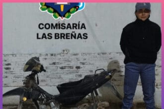 LAS BREÑAS:  Agentes Recuperaron Una Motocicleta Desarmada | Último momento en Chaco
