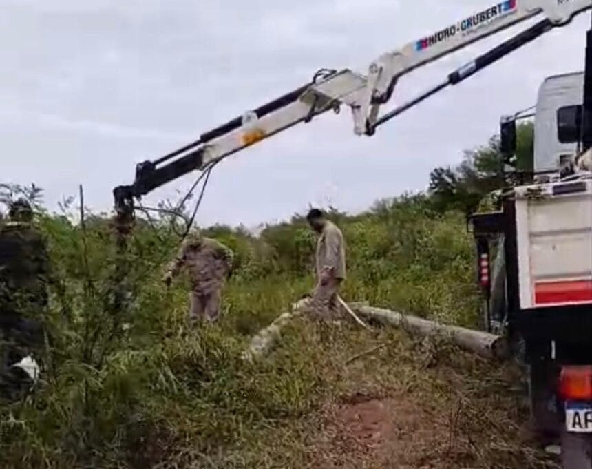 Programa Luz Rural: Avanzan Nuevas Obras De Electrificación En Parajes De Pampa Del Indio Programa Luz Rural: Avanzan Nuevas Obras De Electrificación En Parajes De Pampa Del Indio