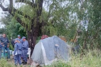 Retiran Asentamiento Irregular En La Laguna Argüello, Tras Un Operativo Conjunto Entre Apa Y La Policía Del Chaco