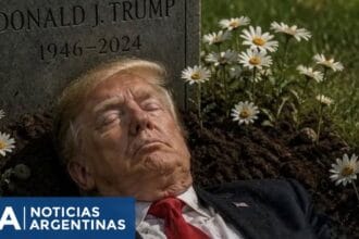 Reconocido actor de Star Wars publicó una foto de Trump en su tumba y lo tildaron de “enfermo”