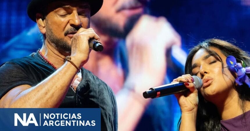 Ricardo Arjona y Ángela Leiva se unieron en el escenario para interpretar “Fuiste tú”
