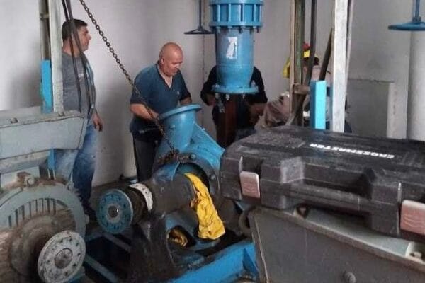 Sameep Trabaja A Contrarreloj Para Normalizar El Servicio De Agua En La Zona Sur