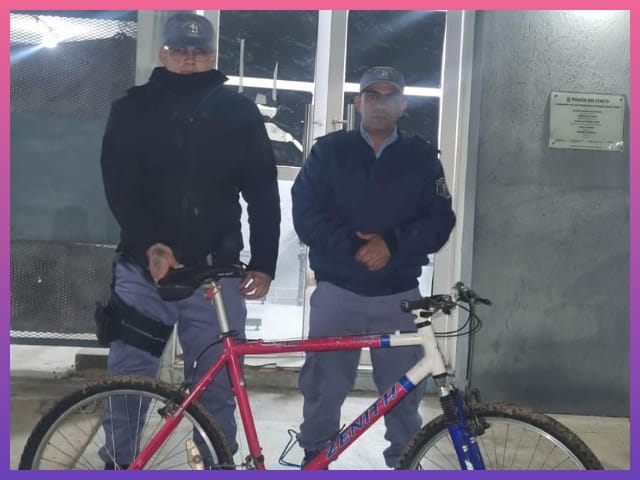 SÁENZ PEÑA: Durante Un Operativo Preventivo Recuperan Una Bicicleta | Último momento en Chaco