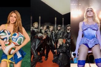 Shakira, Madonna y BTS serán el show de medio tiempo de la final del Mundial 2026