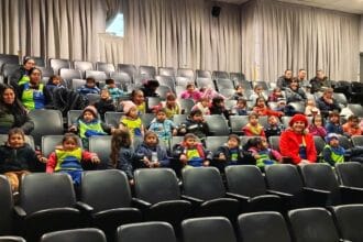 Sáenz Peña: “Vamos al cine con los chicos” alumnos del Jardín N°231 disfrutaron de una jornada recreativa
