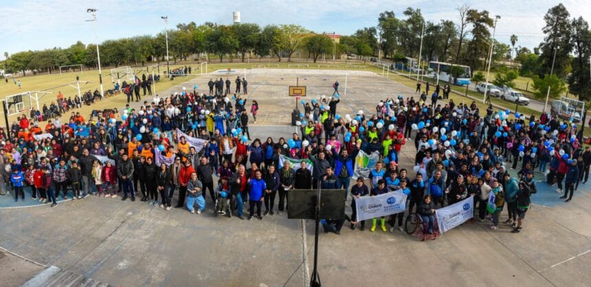 Sáenz Peña: Multitudinario inicio de la Liga Provincial de Deportes Adaptados