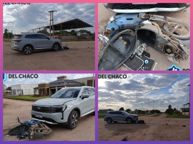 HERMOSO CAMPO: Motociclista Grave Tras Accidente Y Derivado A Sáenz Peña | Último momento en Chaco