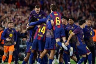 Barcelona se consagró campeón de La Liga tras ganarle 2-0 al Real Madrid en el clásico