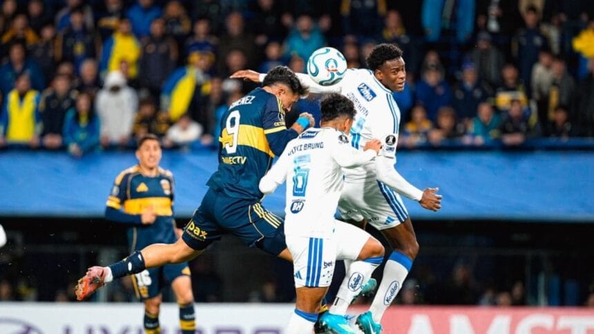 Boca igualó 1-1 contra Cruzeiro en partido plagado de polémicas y se juega todo en la última fecha