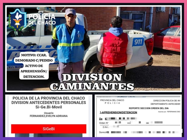 CHACO: Dos Hombres Con Pedidos De Aprehensión Fueron Demorados Durante Operativos Preventivos | Último momento en Chaco