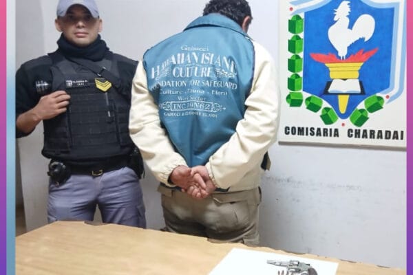 CHARADAI: Fue Descubierto Con Un Arma En Su Poder | Ăšltimo momento en Chaco CHARADAI: Fue Descubierto Con Un Arma En Su Poder | Ăšltimo momento en Chaco