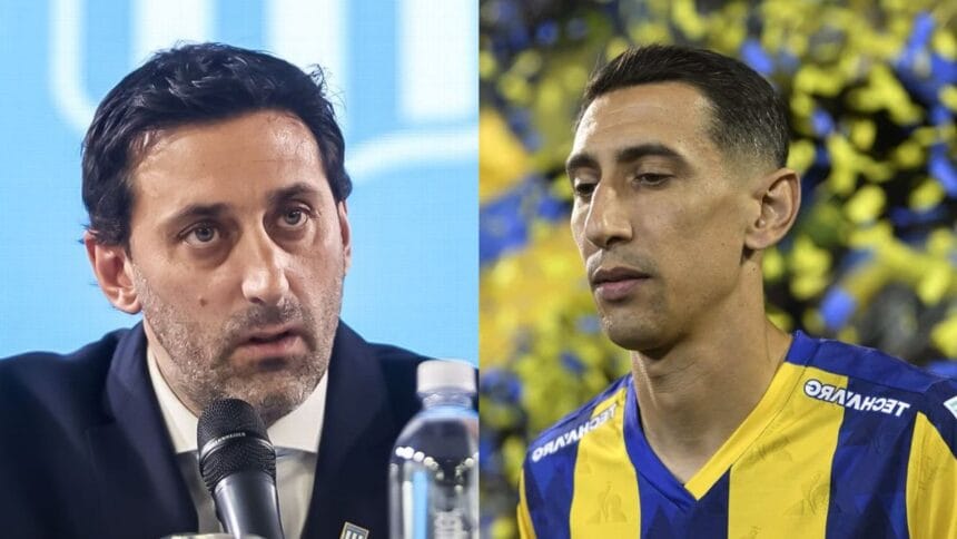 El explosivo cruce entre Diego Milito y Ángel Di María tras la polémica eliminación de Racing: “No pueden ni dirigir su club”