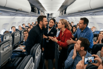 La pasajera acusada de tener sexo en un avión se defiende: dijo que conoció al hombre en el vuelo