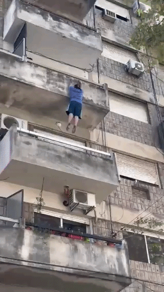 “Alterado”: habló la mujer del hombre que cayó desde un cuarto piso