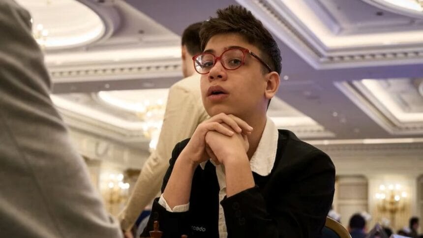 Otro récord para Faustino Oro: será gran maestro del ajedrez a los 12 años