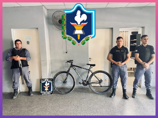 SÁENZ PEÑA: Recuperan Bicicleta Robada De Una Gomería | Último momento en Chaco