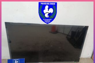 SAENZ PEÑA: Agentes Recuperaron Un Televisor Sustraído De Una Vivienda | Último momento en Chaco