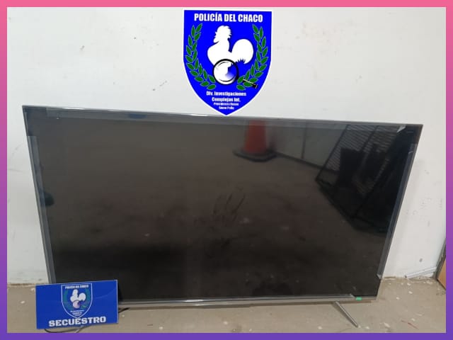 SAENZ PEÑA: Agentes Recuperaron Un Televisor Sustraído De Una Vivienda | Último momento en Chaco
